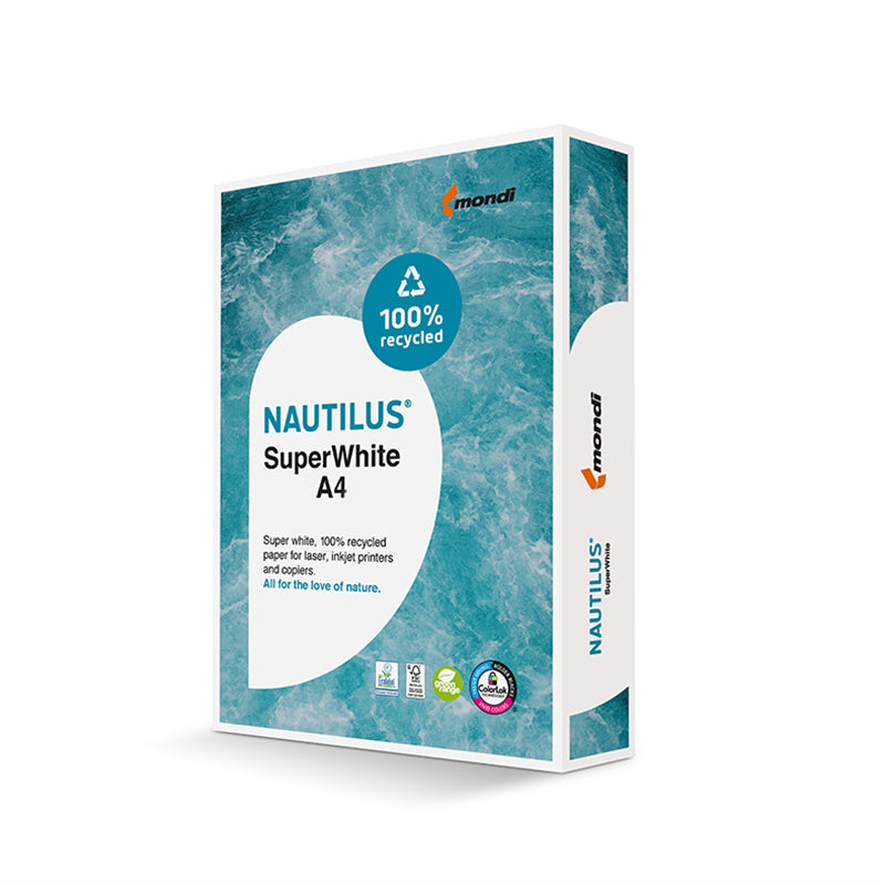 Nautilus Kopierpapier – A4, 160 g/m², hochweiss – FSC – 250 Blatt