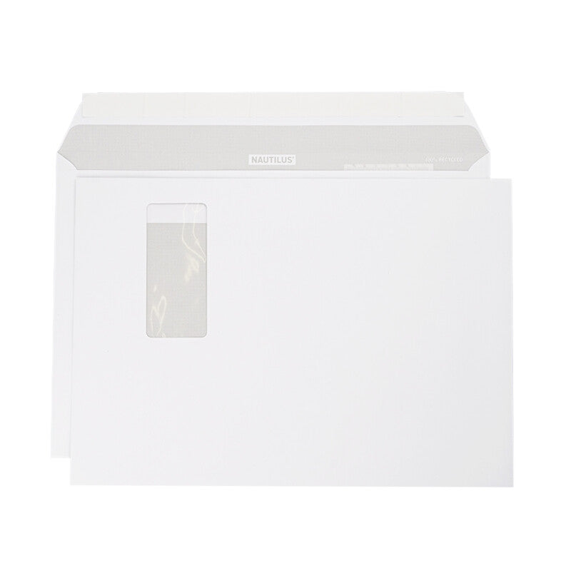 Nautilus Couvert C4, Fenster links, weiss, matt, SuperWhite – 250 Stk.