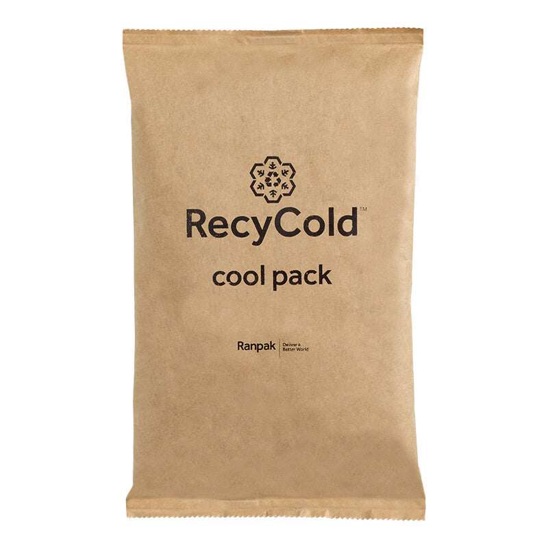 RecyCold Kühlpacks – 200 × 150 × 25 mm – 400 g, braun – 1'760 Stück