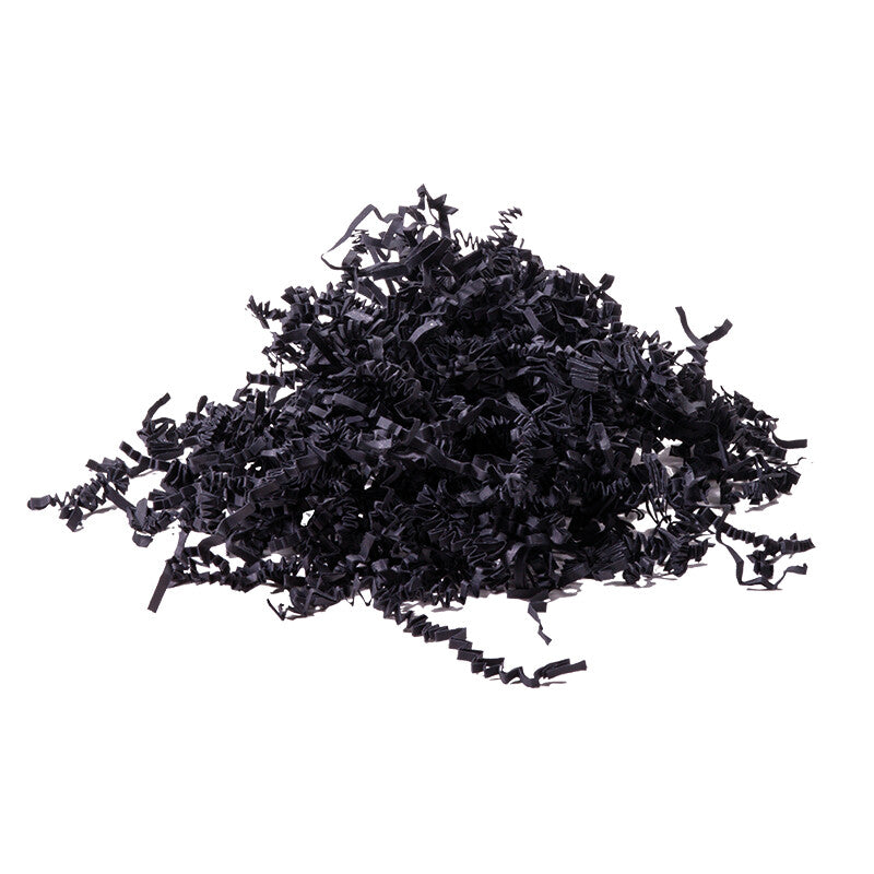 Sizzlepak Papierpolster-Wrap, Zick-Zack-Streifen – Papier, Schwarz – 1 Stück