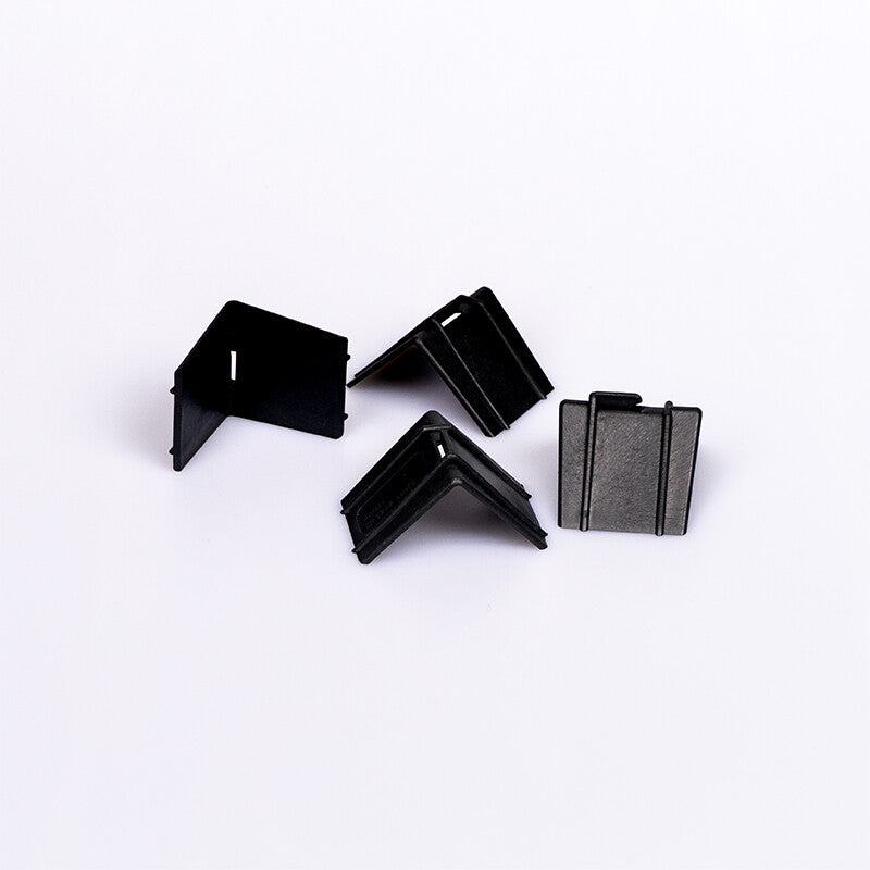 Kantenschutz Profil (Kunststoff) L-Profil – 50 × 43 mm – Polyethylen (PE) – Schwarz – 1'000 Stk