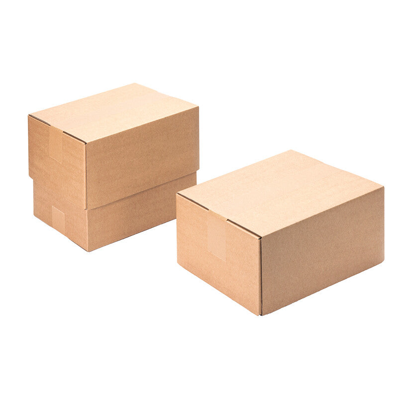 Teleskopboxen Umzugsbox, braun – 303 × 215 × 150 mm – 25 Stk.