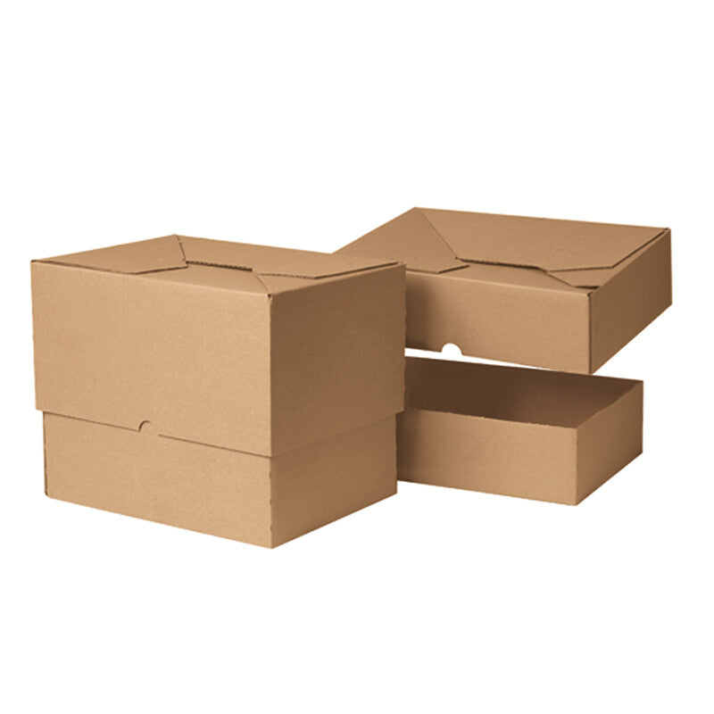 Teleskopboxen Umzugsbox, braun – 305 × 215 × 150 mm – 25 Stk.