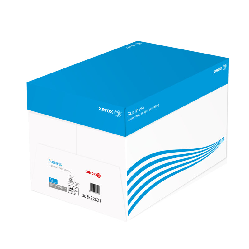 Xerox Business Kopierpapier Weiss – A3, 80 g/m², 25'000 Blatt
