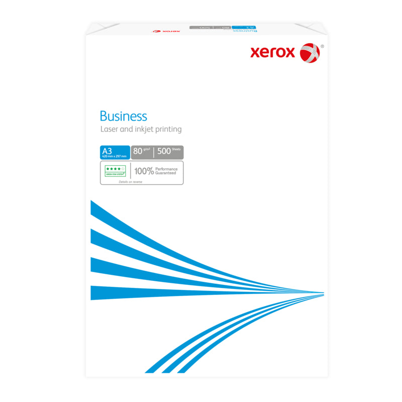 Xerox Business Kopierpapier Weiss – A3, 80 g/m², 50'000 Blatt