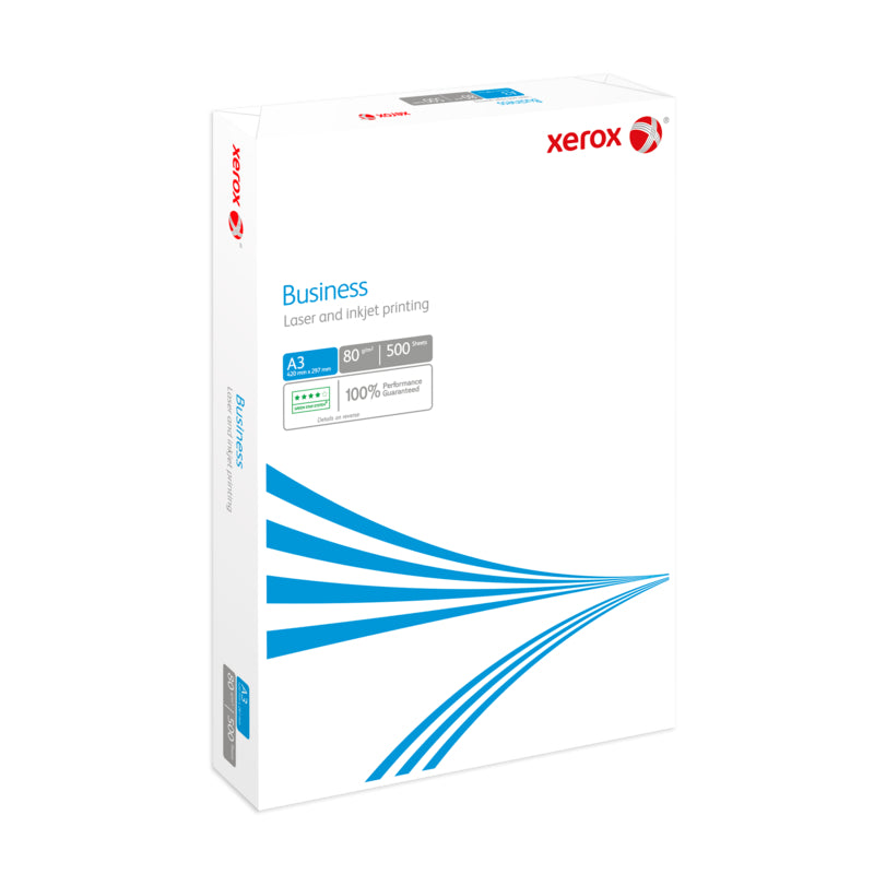 Xerox Business Kopierpapier Weiss – A3, 80 g/m², 25'000 Blatt