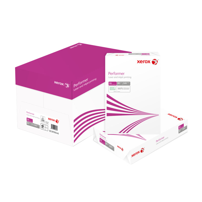 Xerox Performer Kopierpapier Weiss – A4, 80 g/m², 50'000 Blatt
