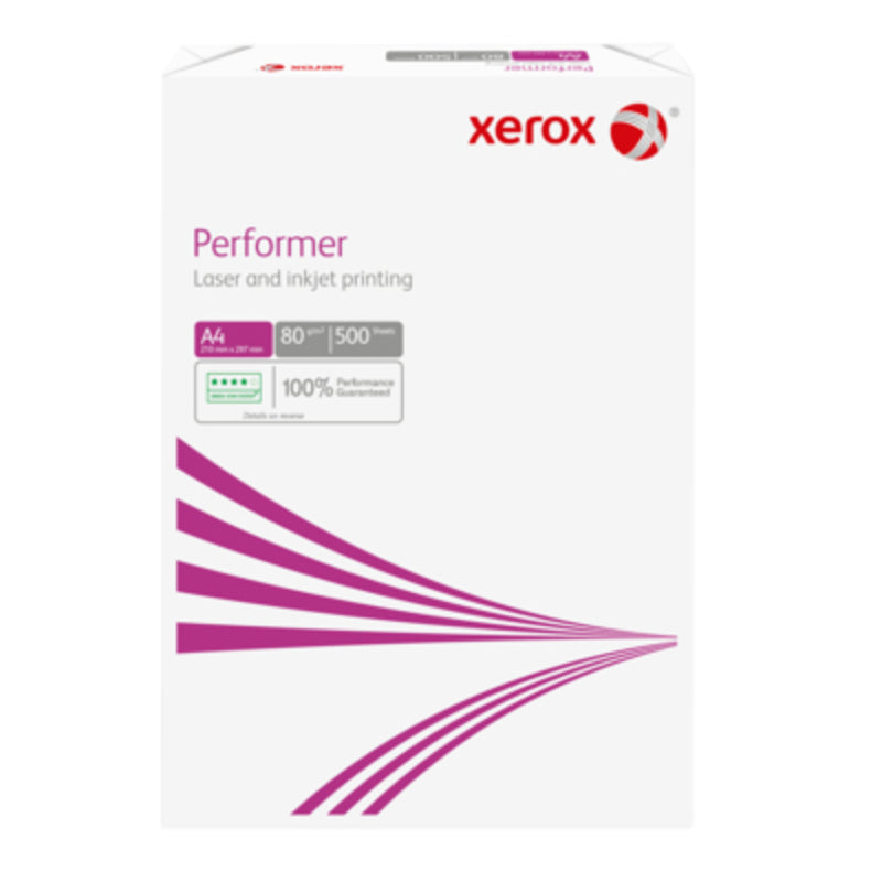 Xerox Performer Kopierpapier Weiss – A4, 80 g/m², 2'500 Blatt