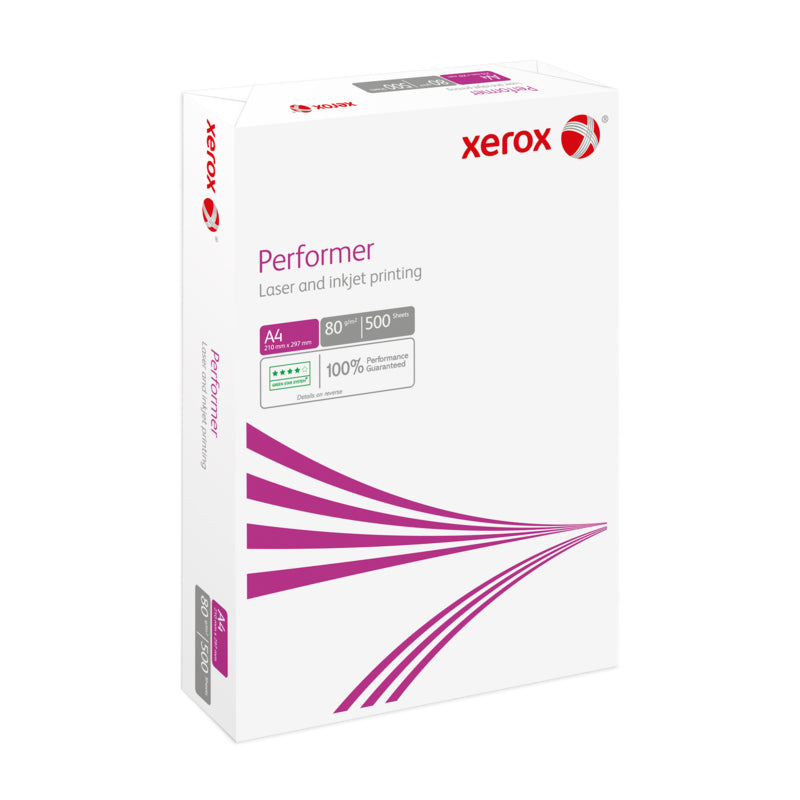 Xerox Performer Kopierpapier – A3, 80 g/m², weiss – holzfrei, ECF – 25000 Blatt