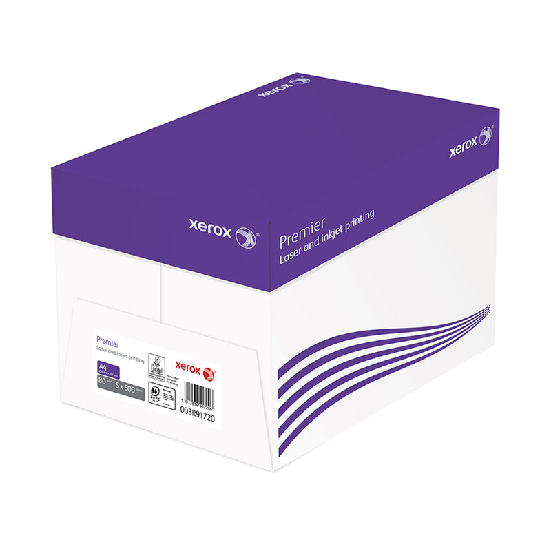 Xerox Premier Kopierpapier Weiss – A4, 80 g/m², 2'500 Blatt