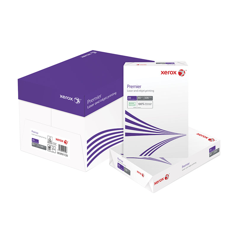 Xerox Premier Kopierpapier – A5, 80 g/m², weiss – holzfrei, ECF, PEFC 70% – 100'000 Blatt