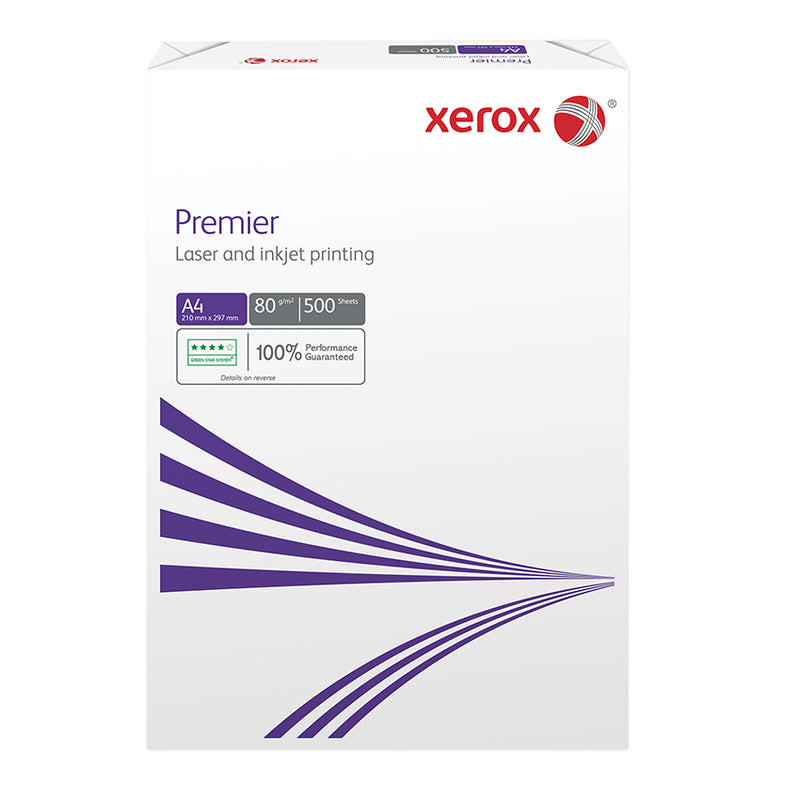 Xerox Premier Kopierpapier – A5, 80 g/m², weiss – holzfrei, ECF, PEFC 70% – 100'000 Blatt
