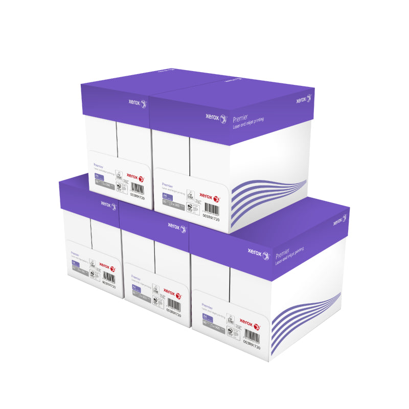 Xerox Premier Kopierpapier – A4, 80 g/m², weiss – 50000 Blatt