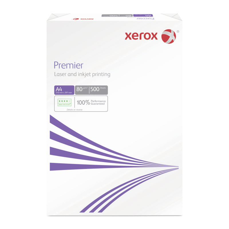 Xerox Premier Kopierpapier – A4, 80 g/m², weiss – FSC – holzfrei, ECF – 50'000 Blatt