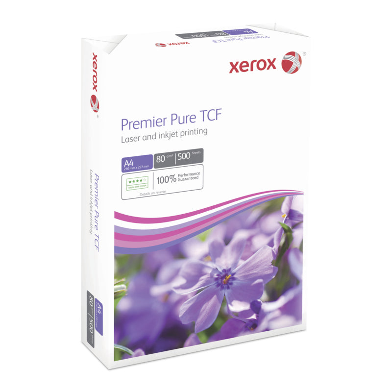 Xerox premierpuretcf Xerox Premier Pure TCF Kopierpapier – A4, 160 g/m², weiss – 1250 Blatt