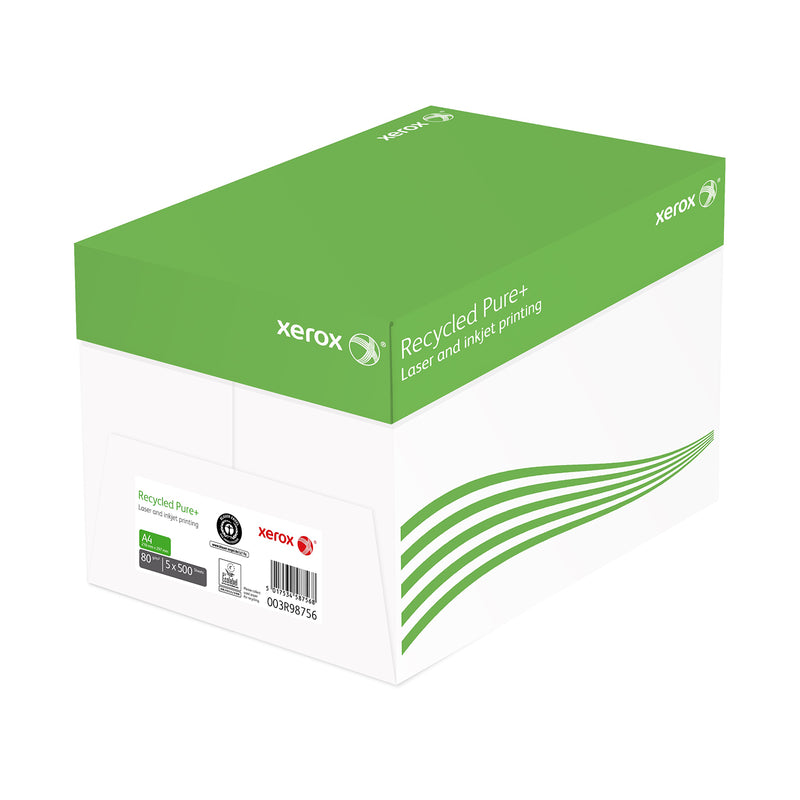 Xerox Recycled Pure+ Recycled Pure+ Recyclingpapier Weiss – A4, 80 g/m², 2'500 Blatt