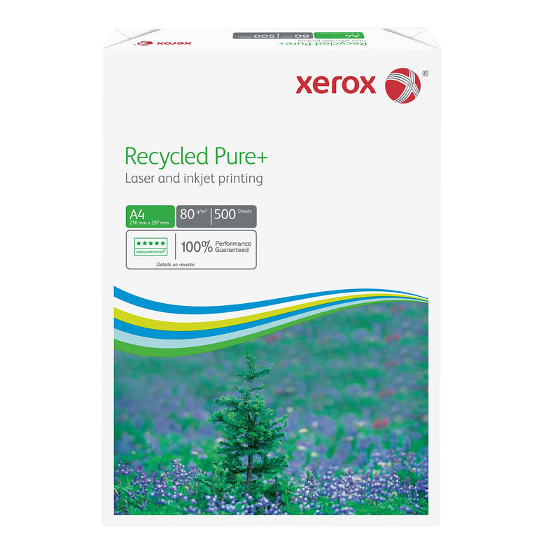 Xerox Recycled Pure+ Recyclingpapier Weiss – A4, 80 g/m², 50'000 Blatt
