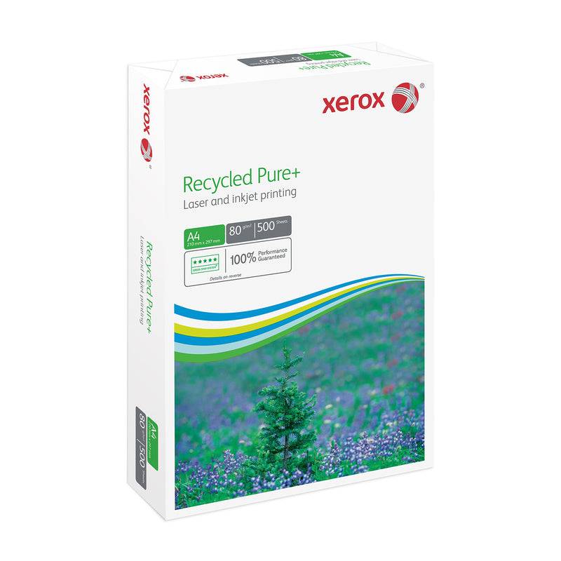 Xerox Recycled Pure+ Kopierpapier – A4, 80 g/m², weiss – 2500 Blatt