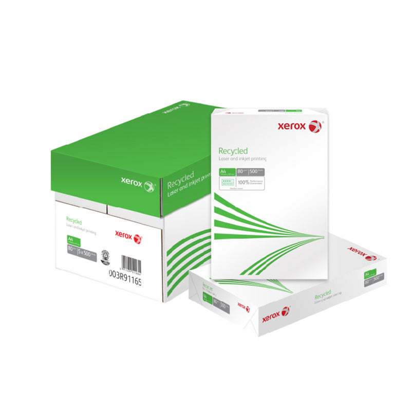 Xerox Recyclingpapier Weiss – A4, 80 g/m², 2'500 Blatt