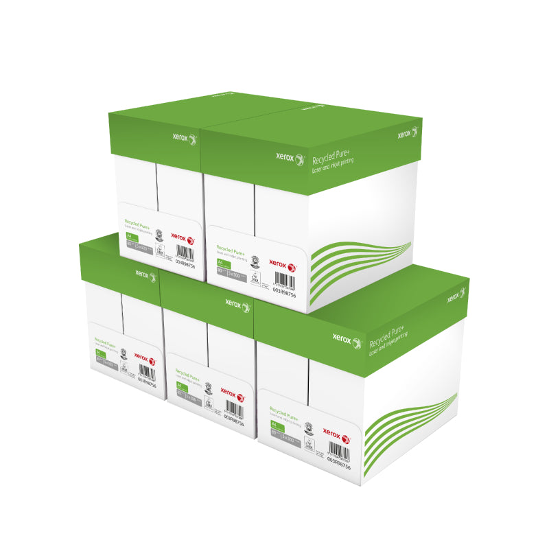 Xerox Recycled Pure+ Recyclingpapier Weiss – A4, 80 g/m², 25'000 Blatt