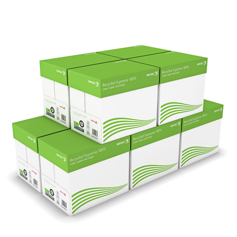 Xerox Recycled Supreme100% Xerox Recycled Supreme Recyclingpapier matt weiss – A4, 80 g/m², 25'000 Blatt