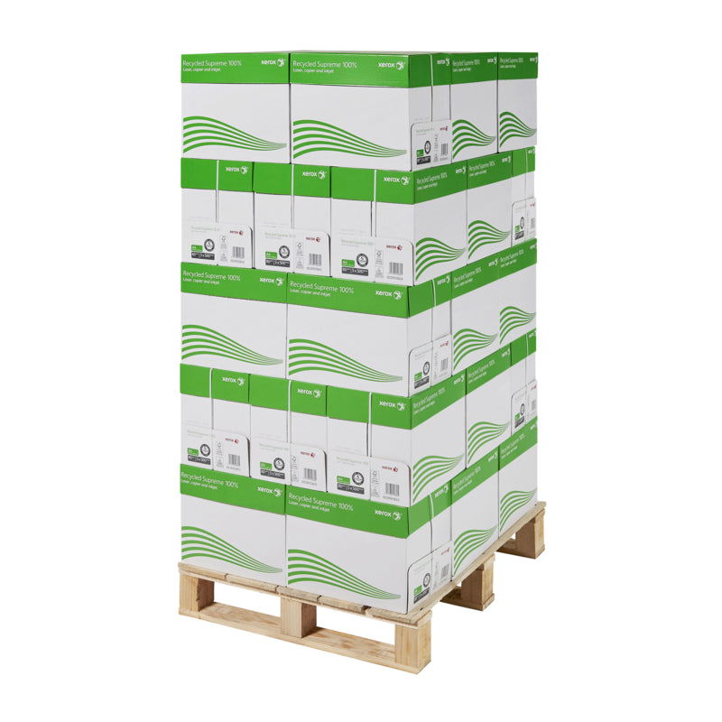 Xerox Recycled Supreme100% Xerox Recycled Supreme Recyclingpapier matt weiss – A4, 80 g/m², 25'000 Blatt