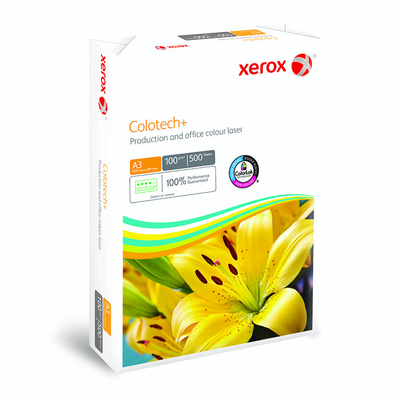 Xerox colotech+ Xerox Kopierpapier – A3, 100 g/m², weiss – FSC – 2000 Blatt