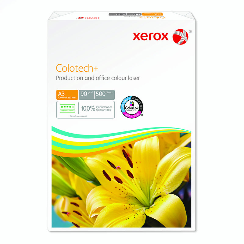 Xerox Colotech+ Kopierpapier – A3, 90 g/m², weiss – FSC – 2500 Blatt