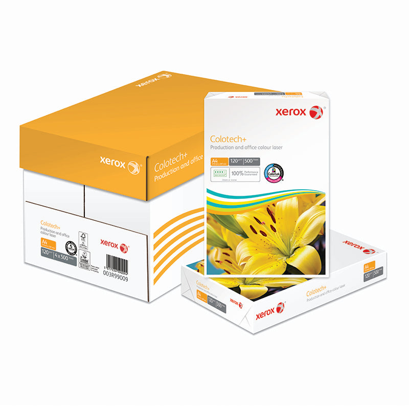 Xerox Colotech+ Colotech+ Beschichtetes Laserpapier glänzend – A4, 120 g/m², 2'000 Blatt