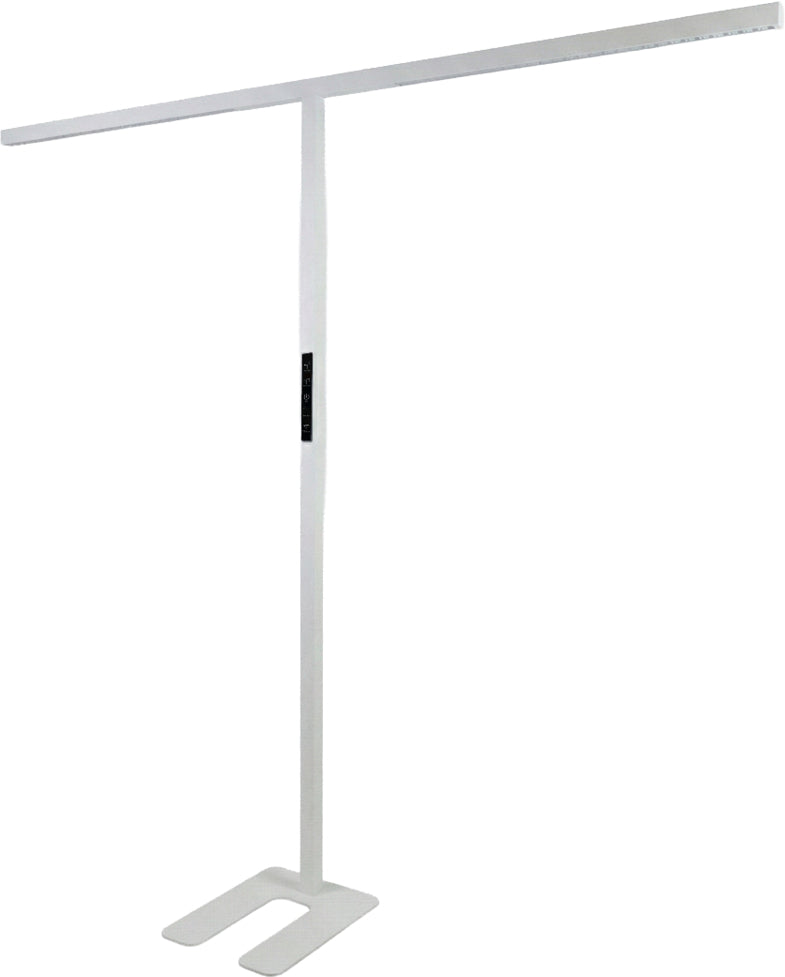 Luxula Stehleuchte Slim Line Duo LX700133 – 5000 lm, 4000 K, dimmbar, 109 cm – Weiss
