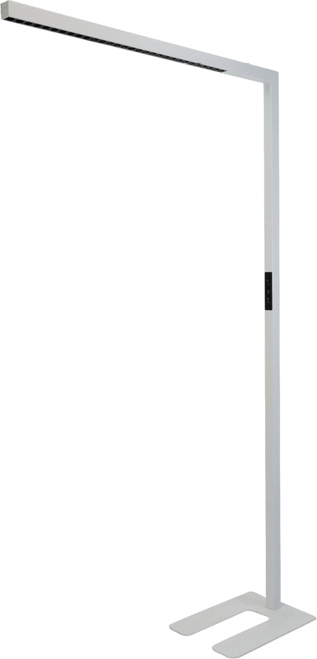 Luxula Stehleuchte Slim Line LX700135 – 3500 lm, 4000 K, dimmbar, 109 cm – Weiss
