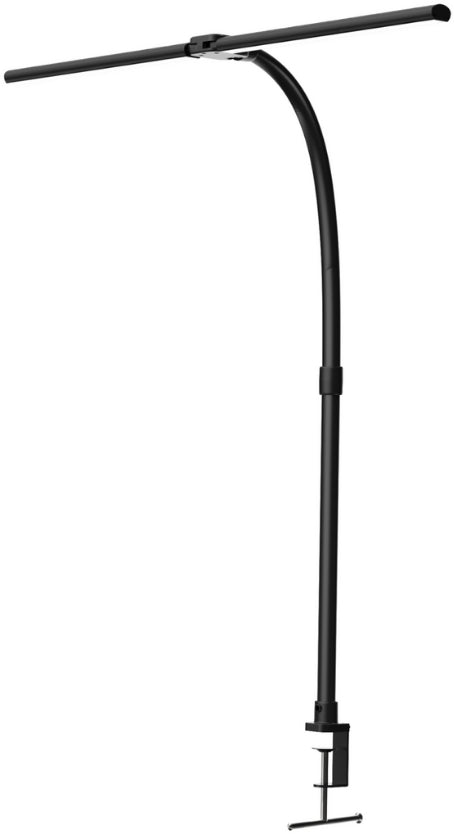 Luxula Tischleuchte LX700155 – LED 800 lm, 3000–6500 K, dimmbar, Touch-Steuerung, Klemmfuss – Schwarz