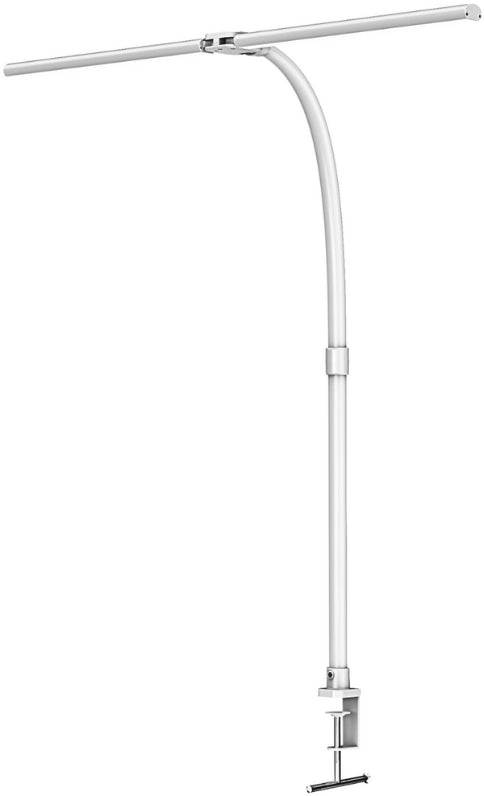 Luxula Tischleuchte LX700156 – 800 lm, 3000–6500 K, dimmbar, Klemmfuss, Touch-Steuerung – Schwarz