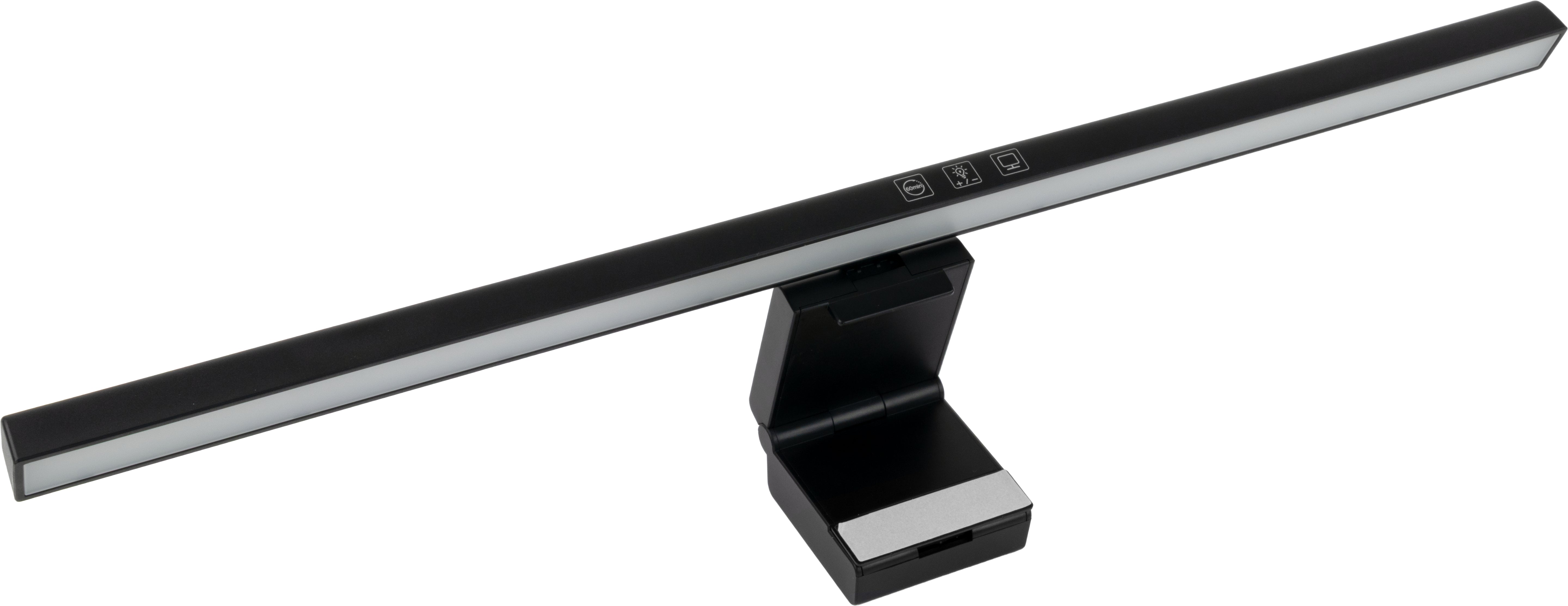 Luxula Monitor-Lichtleiste Screenbar LX700165 – 250 lm, 2900–6200 K, dimmbar, Touch-Dimmer – Schwarz