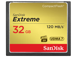 SanDisk Extreme Speichergerät – 32 GB, 120 MB/s Lesen, 85 MB/s Schreiben