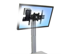 Ergotron MMC VESA-CPU – Montagekit für Neo-Flex Mobile MediaCenter, VESA 75×75/100×100 mm, 4,5 kg, Schwarz