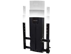 Ergotron GLIDE VHD – Wandhalterung, neigbar, für 46–63", bis 31,8 kg, höhenverstellbar, schwarz