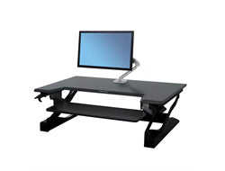 Ergotron WorkFit-T – Stehtisch – Schwarz – Höhenverstellbar
