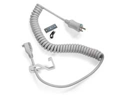 Ergotron Netzkabel, für UK, IRL, HKG und andere, spiralförmig