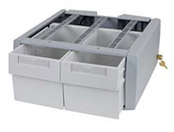 Ergotron Schrank – 45,7 × 45,7 × 24,1 cm, grau