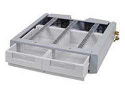 Ergotron Schrank – 45,7 × 45,7 × 16,5 cm, grau, weiss