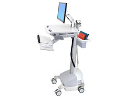 Ergotron StyleView SV42-6201-C – Computerwagen mit LCD-Arm, mit SLA-Akku, bis 22,0", VESA 75×75/100×100