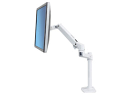 Ergotron LX – Monitorarm, hoher Mast, weiss