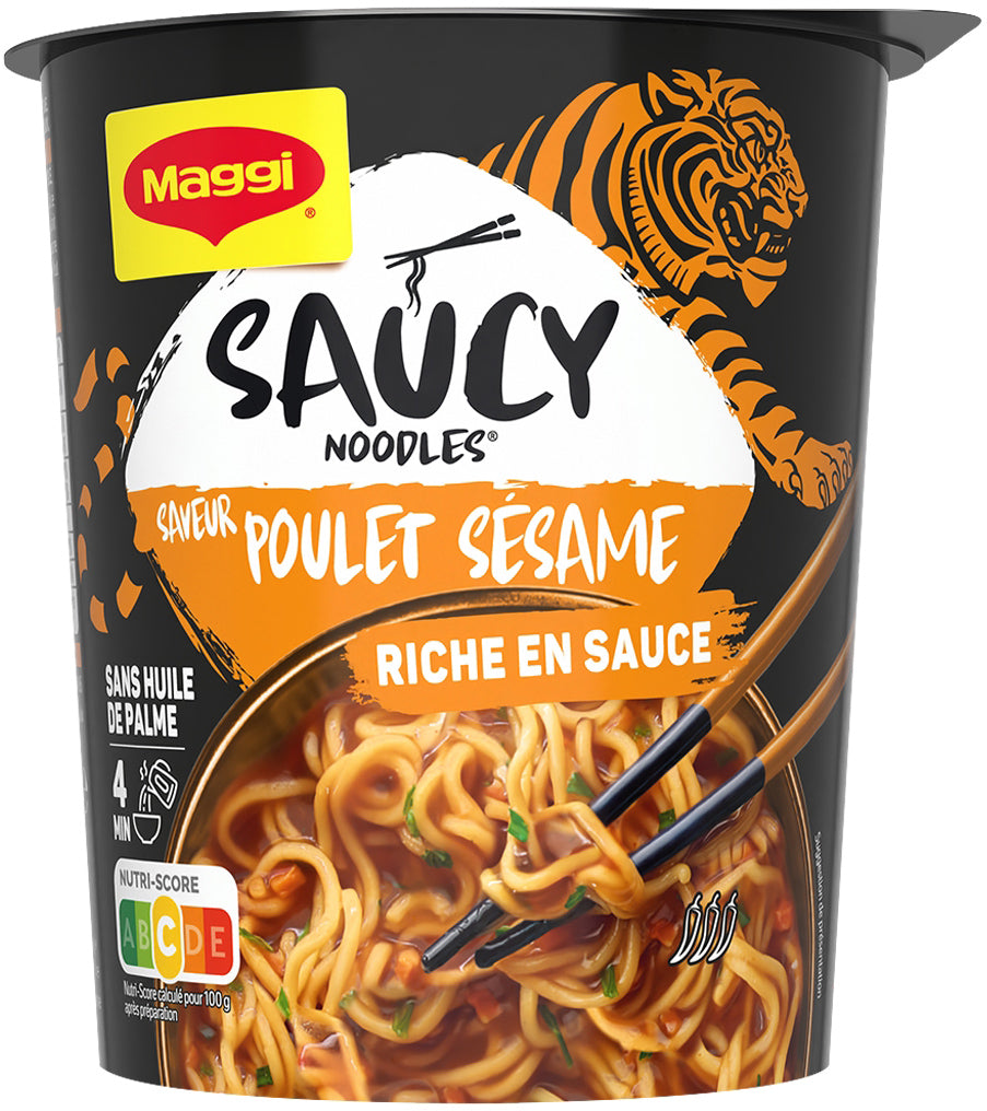 Maggi Instantnudeln Sesam & Poulet Becher – 87 g