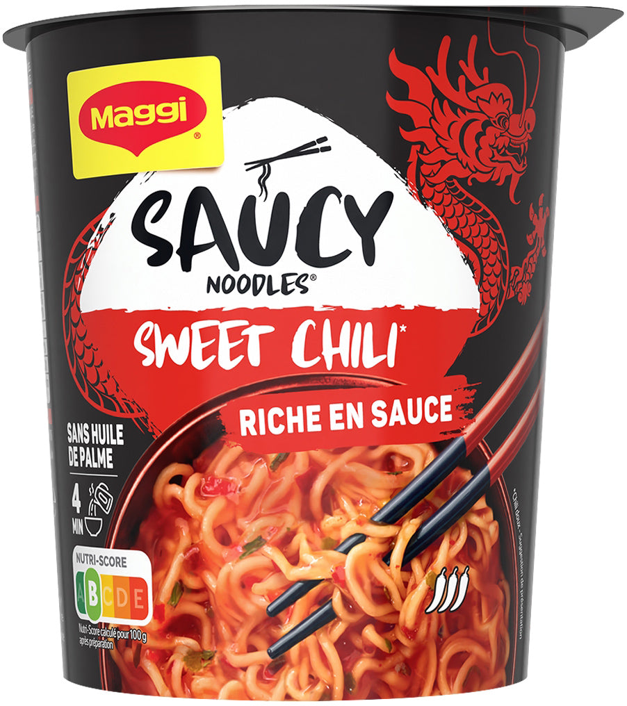 Maggi Instantnudeln Sweet Chili Becher – 75 g
