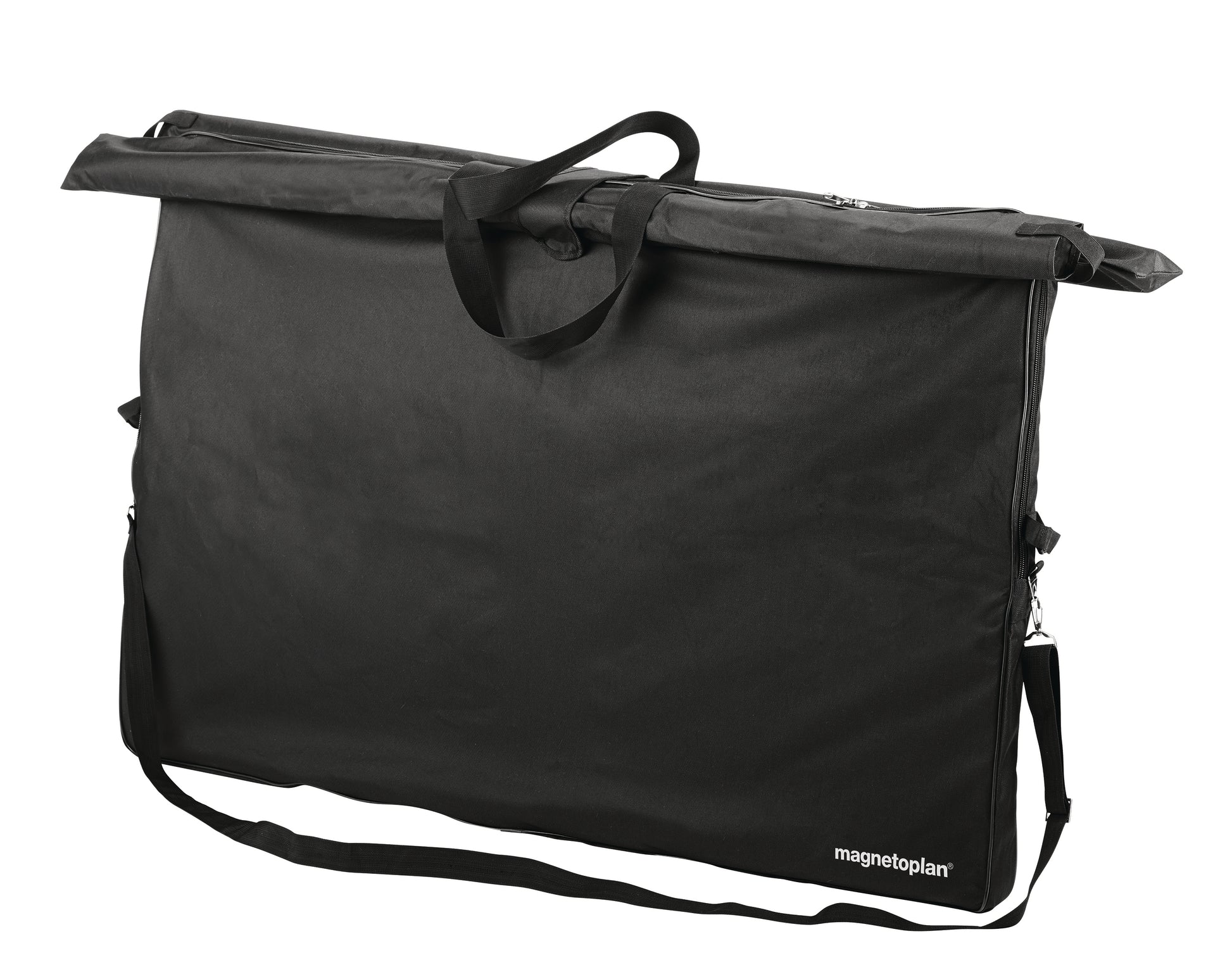 Magnetoplan Moderatorenkoffer – 126 × 80 cm – schwarz – für klappbare Moderationstafeln