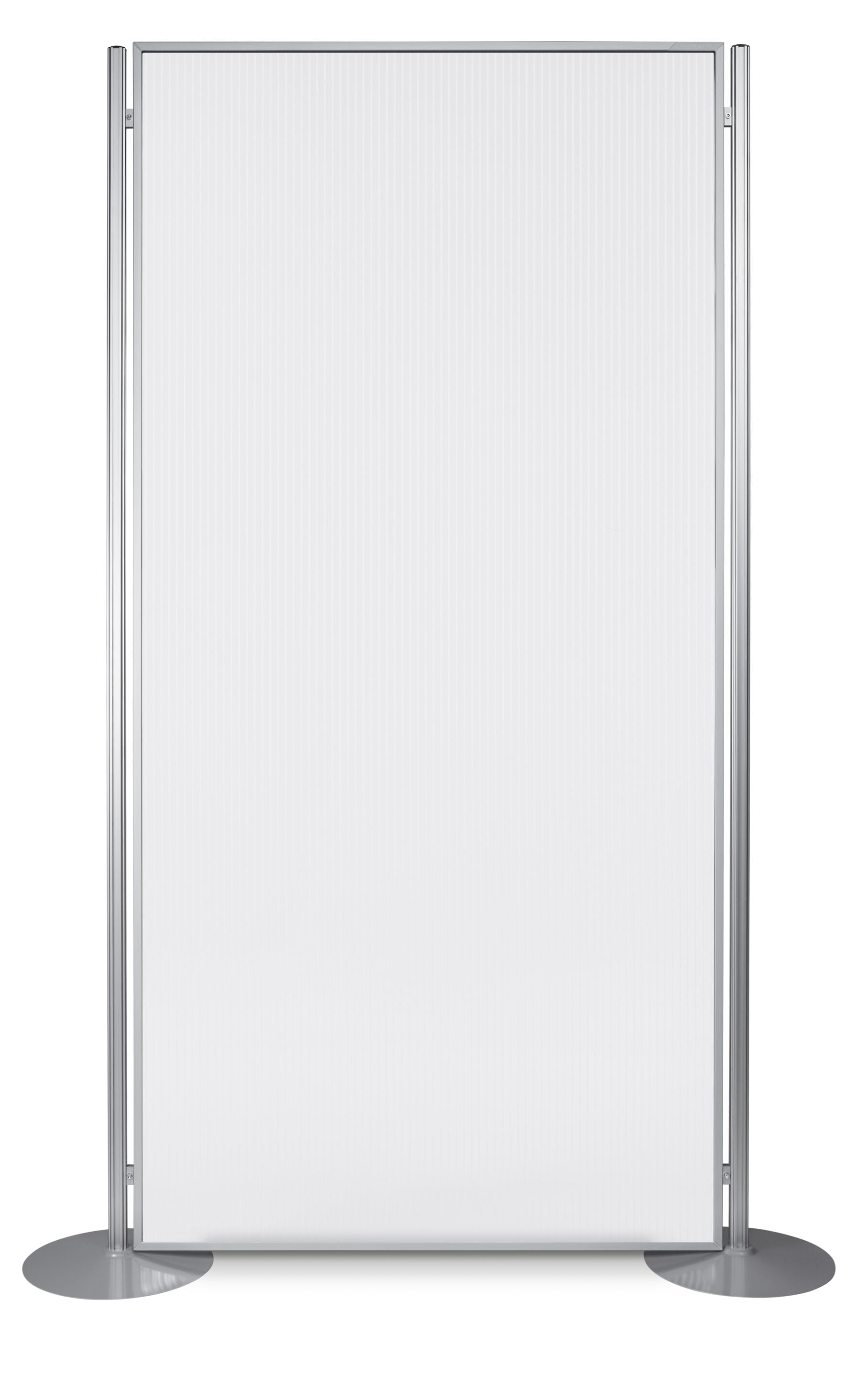 Magnetoplan Stellwand Professional – 1'000 × 2'000 mm, Acrylglas