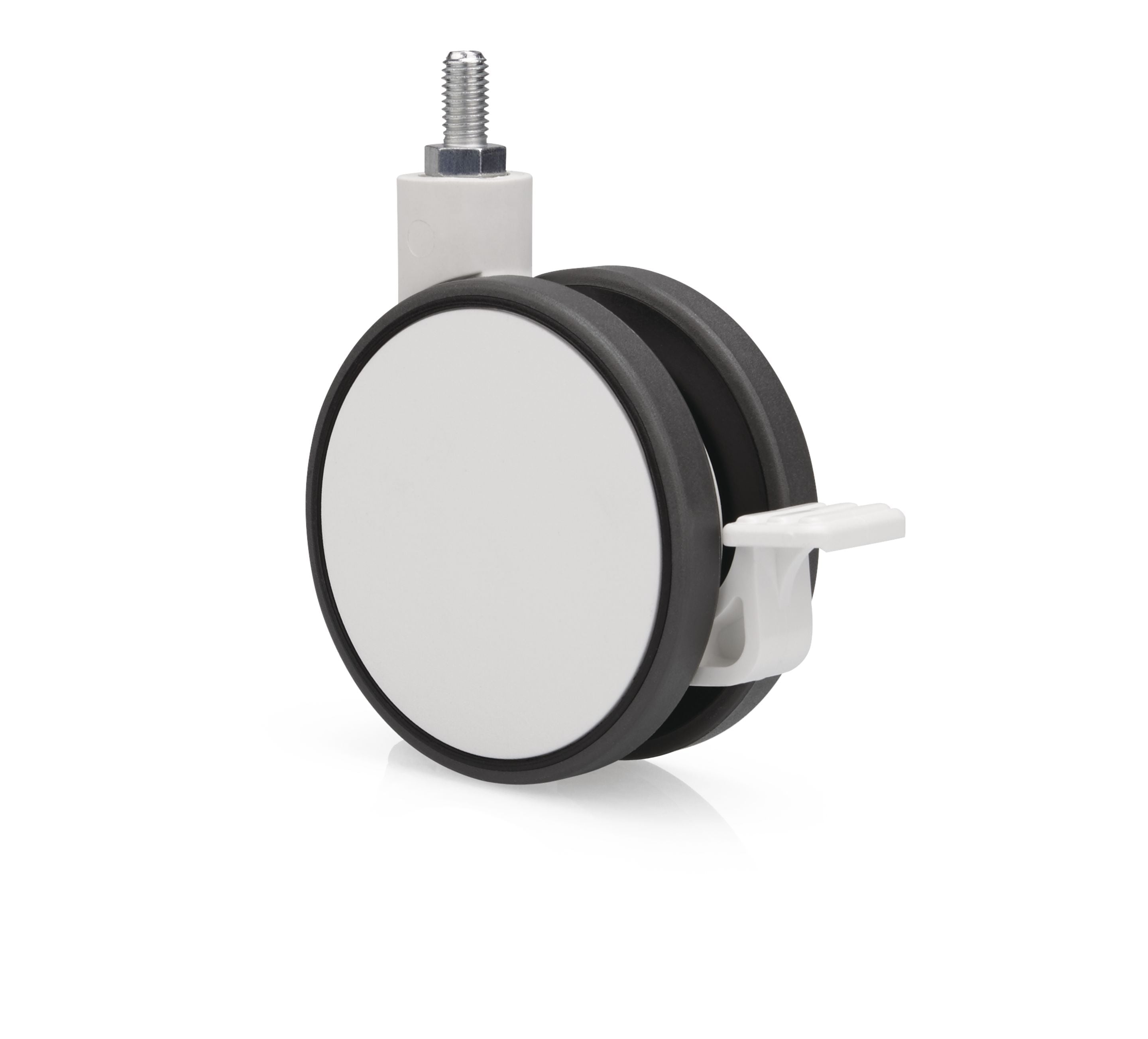 Magnetoplan Ersatzteil Rollen feststellbar für Flipchart – Ø 80 mm