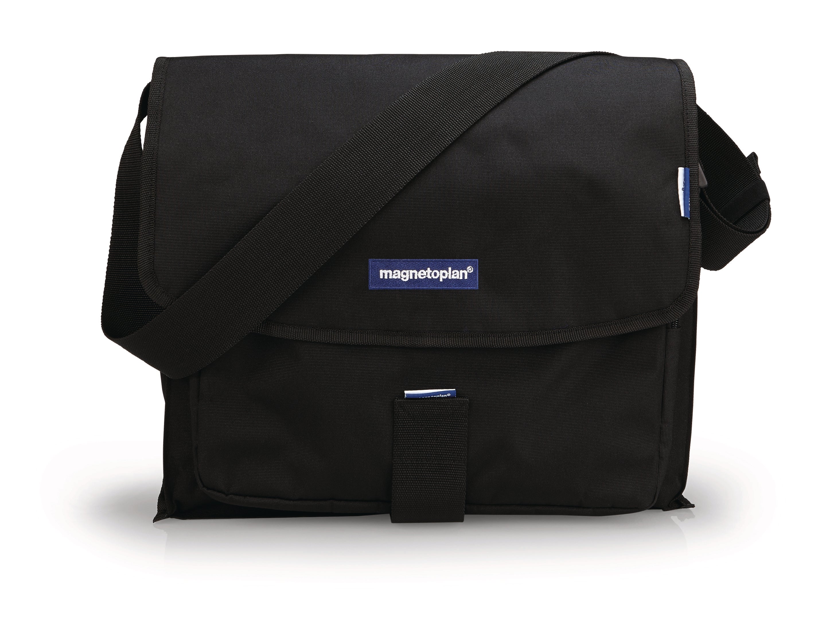 Magnetoplan Messenger Moderatorenkoffer – 410 × 120 × 380 mm, Polyestergewebe, befüllt