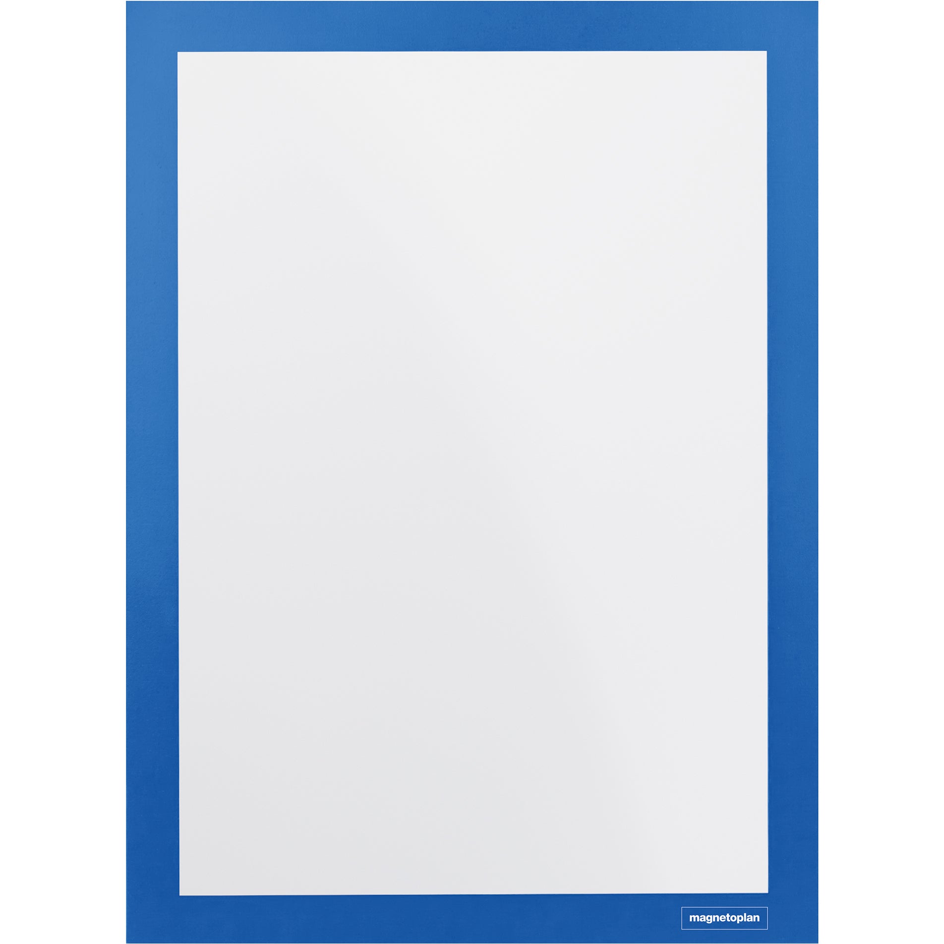 Magnetoplan Plakatrahmen – für A4 – selbstklebend – blau – Polypropylen (PP) – 2 Stk.